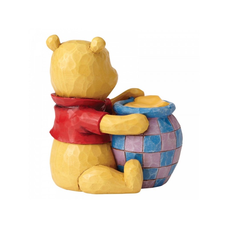 Disney Traditions Winnie The Pooh With Honey Pot Mini Figurine