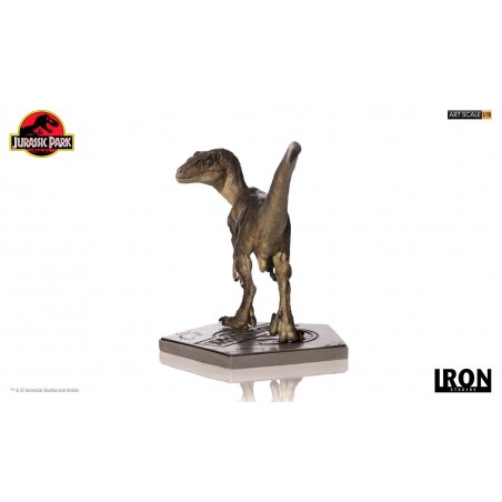 Velociraptor Parque Jurásico Estatua 1/10 Art Scale
