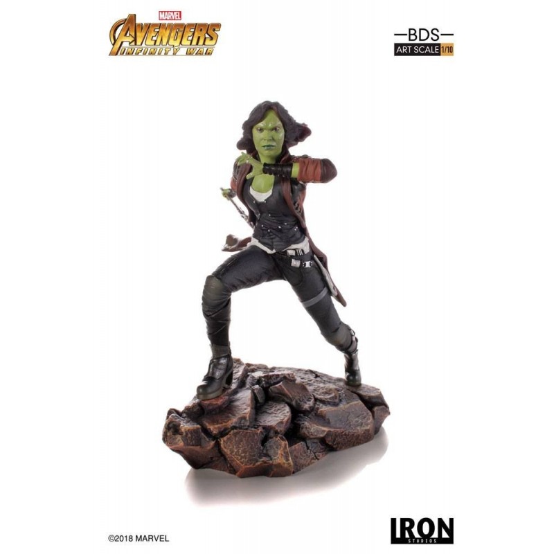 Gamora Vengadores Infinity War Estatua BDS Art Scale 1/10