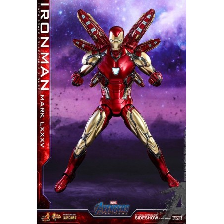 Iron Man Mark LXXXV Vengadores: Endgame Figura Movie Masterpiece Series Diecast