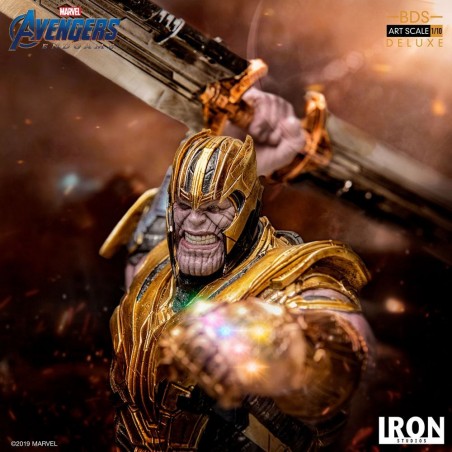 Thanos Deluxe Version Vengadores Endgame Estatua BDS Art Scale 1/10