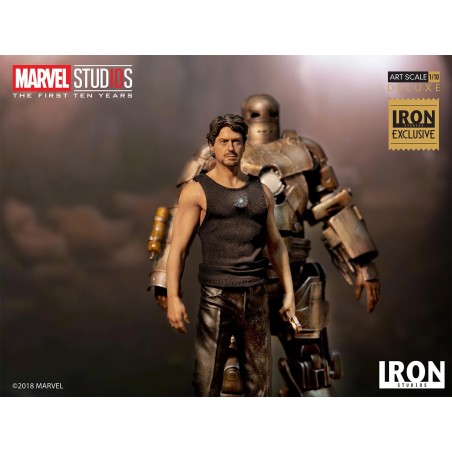 Iron Man Mark I and Tony Stark 1/10 Art Scale EXCLUSIVE