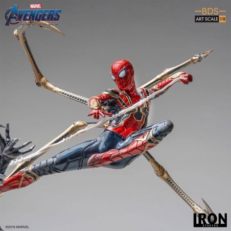Iron Spider vs Outrider Vengadores: Endgame Estatua BDS Art Scale 1/10